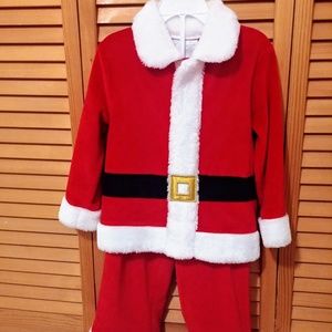 Toddler santa outfit
